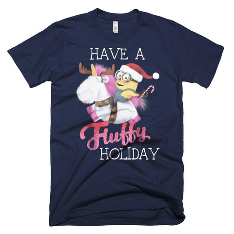 Image of Despicable Me Minions A Fluffy Ugly Gift Christmas T-Shirt