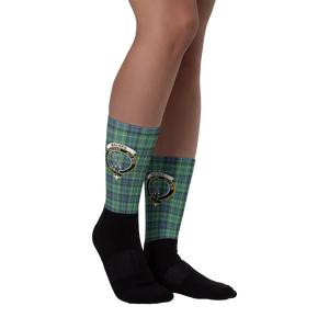 MacNeil of Colonsay Scottish Clan Tartan Socks - manashirt