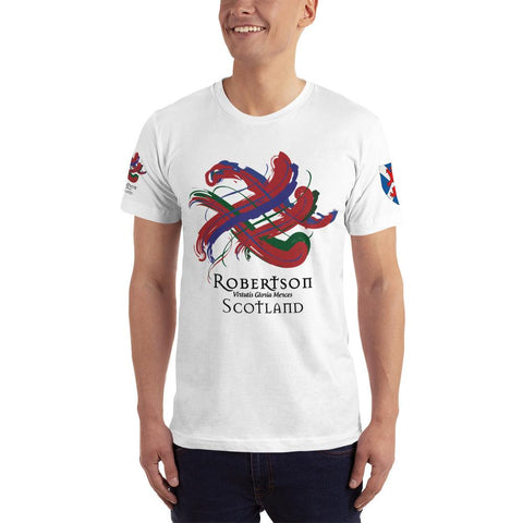 Image of Clan Robertson Tartan Scottish T-Shirt