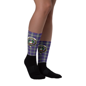 Kinnaird Scottish Clan Tartan Socks - manashirt