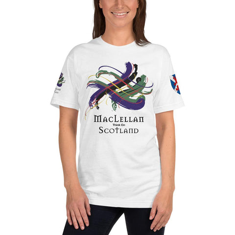 Image of Clan MacLellan Tartan Scottish T-Shirt