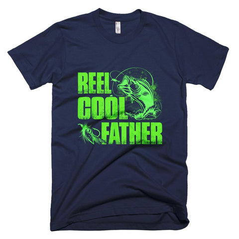 Image of Reel Cool Father TShirt Fishing Fathers Day