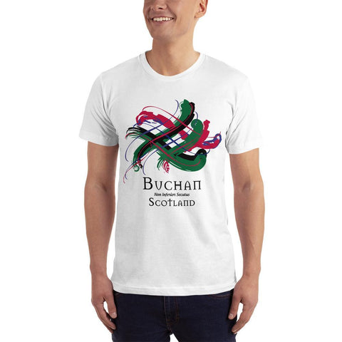 Image of Clan Buchan Tartan Scottish T-Shirt