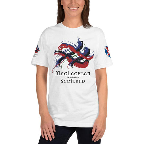 Image of Clan MacLachlan Classic Tartan Scottish T-Shirt