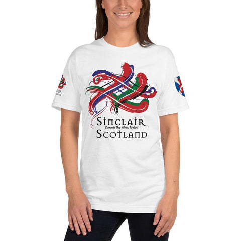 Image of Clan Sinclair Tartan Scottish T-Shirt