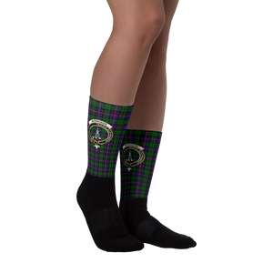 Morrison Scottish Clan Tartan Socks - manashirt