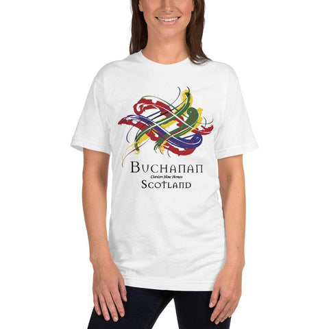 Image of Clan Buchanan Tartan Scottish T-Shirt