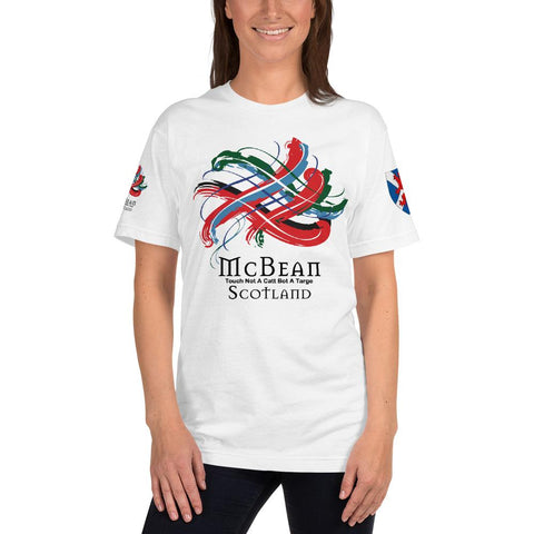 Image of Clan McBean Tartan Scottish T-Shirt