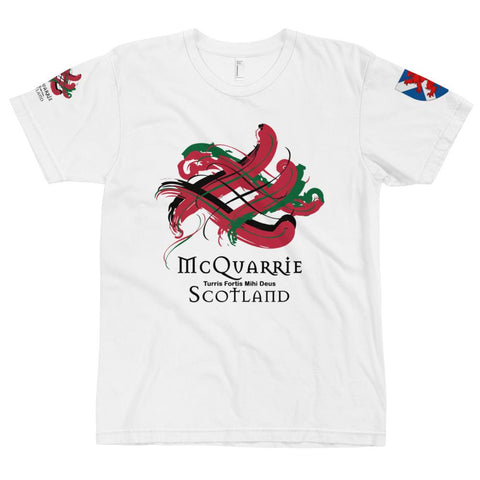 Image of Clan McQuarrie Classic Tartan Scottish T-Shirt