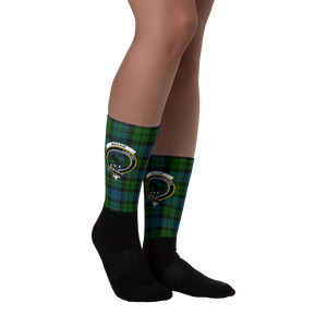 MacKie Scottish Clan Tartan Socks - manashirt