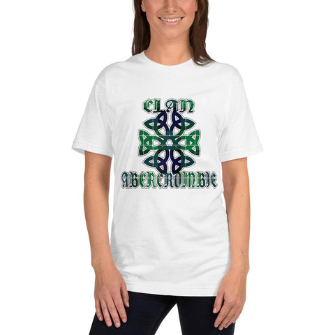 Image of Abercrombie Celtic Clan Tartan Scottish T-Shirt