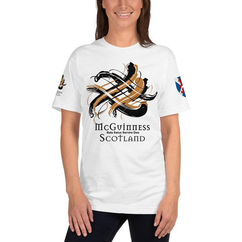 Image of Clan McGuinness Classic Tartan Scottish T-Shirt