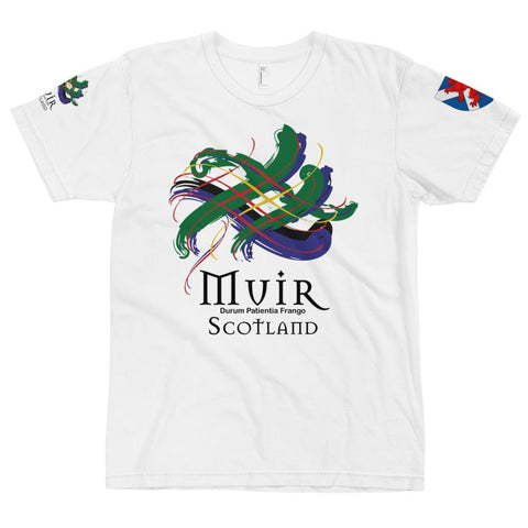 Image of Clan Muir Tartan Scottish T-Shirt