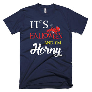 Horny Devil Funny Halloween T-Shirt