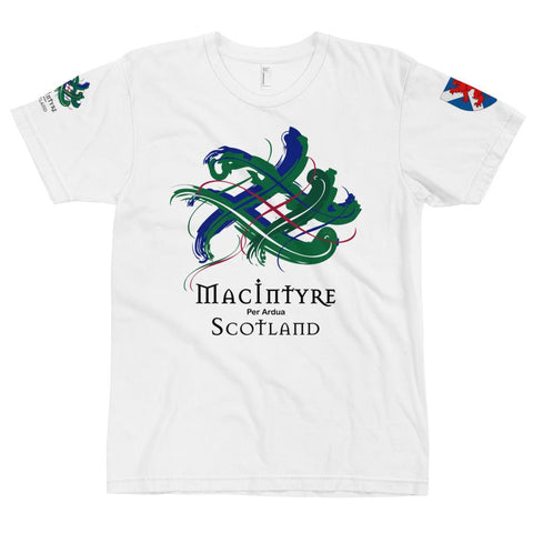 Image of Clan MacIntyre Tartan Scottish T-Shirt