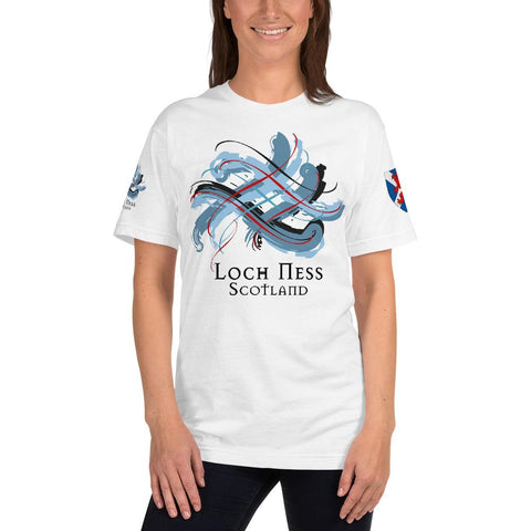 Image of Clan Loch Ness Tartan Scottish T-Shirt