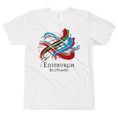 Image of Clan Edinburgh Scotland Tartan Scottish T-Shirt