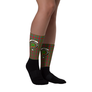 Grant Of Monymusk Scottish Clan Tartan Socks - manashirt