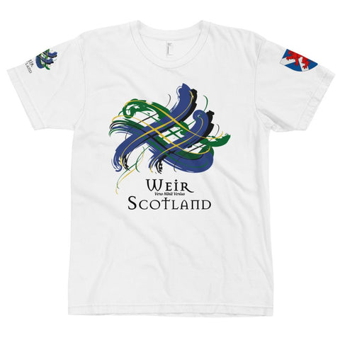 Image of Clan Weir Tartan Scottish T-Shirt