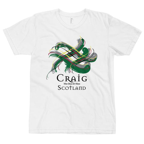 Image of Clan Craig Tartan Scottish T-Shirt