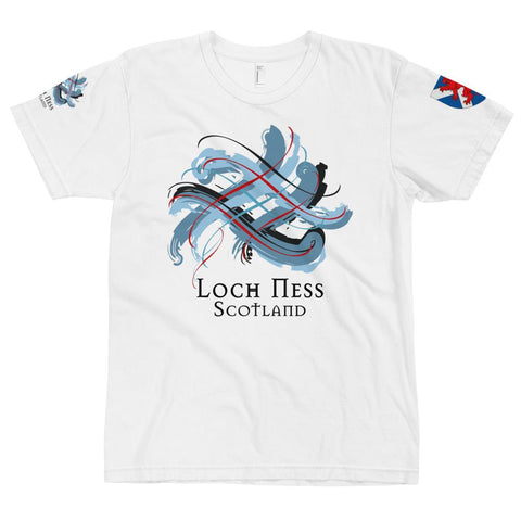 Image of Clan Loch Ness Tartan Scottish T-Shirt