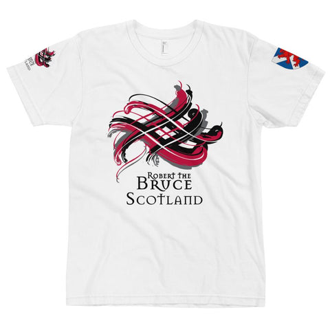 Image of Clan Robert the Bruce Tartan Scottish T-Shirt