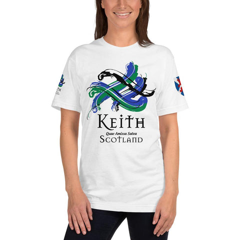 Image of Clan Keith Classic Tartan Scottish T-Shirt