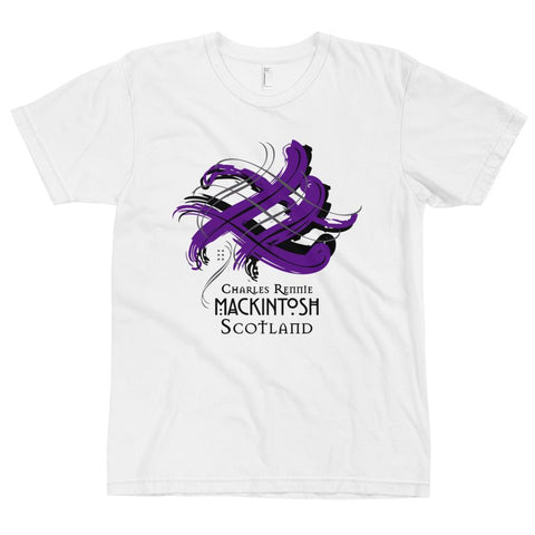 Image of Clan Charles Rennie Mackintosh Tartan Scottish T-Shirt