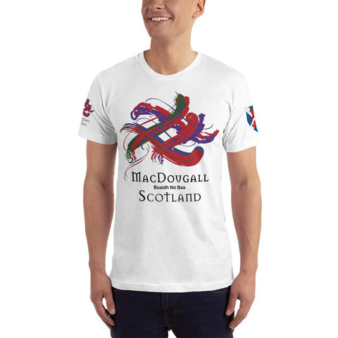 Image of Clan MacDougall Tartan Scottish T-Shirt