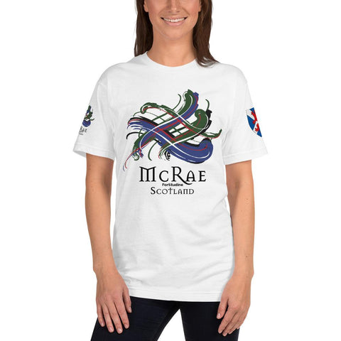 Image of Clan McRae Tartan Scottish T-Shirt