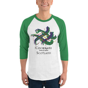 Clan Cochrane Tartan Scottish Sleeve Baseball Tee