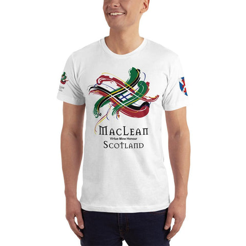 Image of Clan MacLean Tartan Scottish T-Shirt