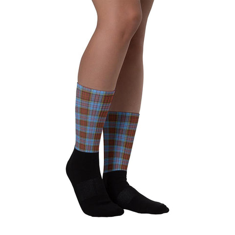 Image of Anderson Modern Tartan Socks - manashirt