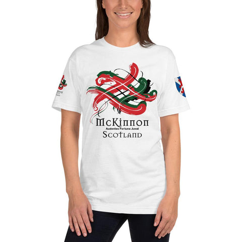 Image of Clan McKinnon Tartan Scottish T-Shirt