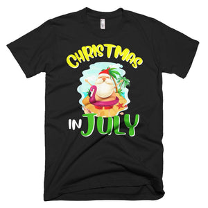 Merry Xmas Christmas T-Shirt In July Funny Summer