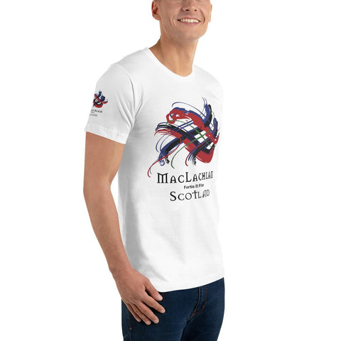 Image of Clan MacLachlan Classic Tartan Scottish T-Shirt