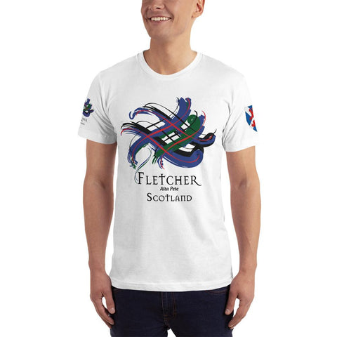 Image of Clan Fletcher Tartan Scottish T-Shirt