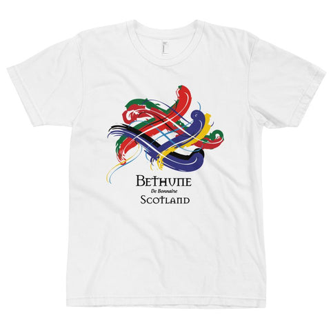 Image of Clan Bethune Tartan Scottish T-Shirt