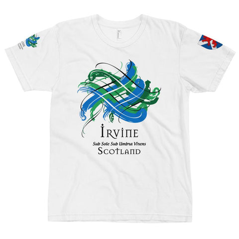 Image of Clan Irvine Classic Tartan Scottish T-Shirt