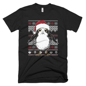 Porg Ugly Christmas Sweater Graphic T-Shirt