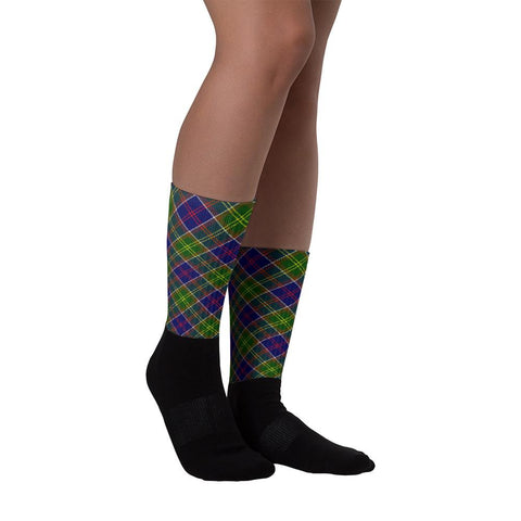 Image of Ayrshire Tartan Christmas Socks - manashirt