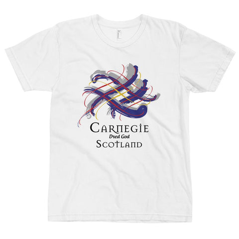 Image of Clan Carnegie Tartan Scottish T-Shirt