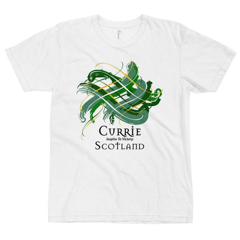 Image of Clan Currie Tartan Scottish T-Shirt