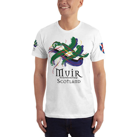 Image of Clan Muir Tartan Scottish T-Shirt