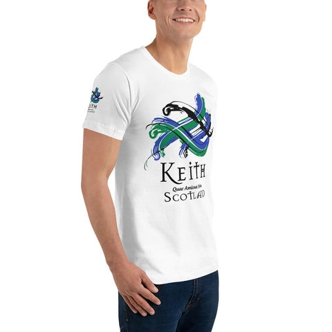 Image of Clan Keith Classic Tartan Scottish T-Shirt