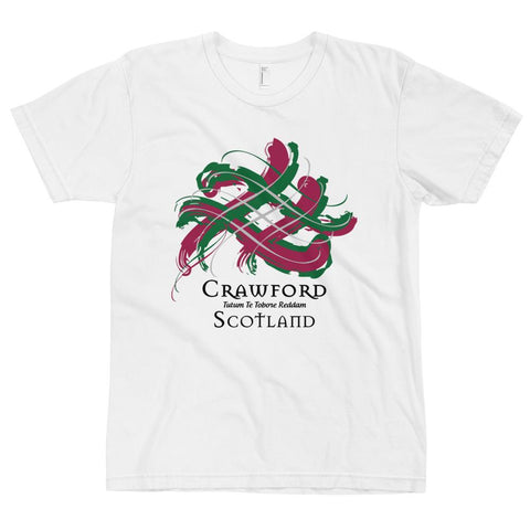 Image of Clan Crawford Tartan Scottish T-Shirt