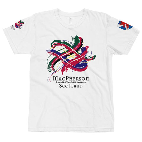 Image of Clan MacPherson Tartan Scottish T-Shirt