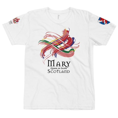 Image of Clan Mary Queen of Scots Tartan Scottish T-Shirt