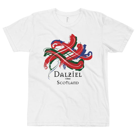 Image of Clan Dalziel Drawstring Tartan Scottish T-Shirt