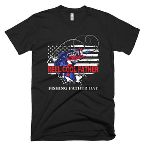 Mens Reel Cool Fishing Father's Day - Funny Fishing Father Day T-Shirt